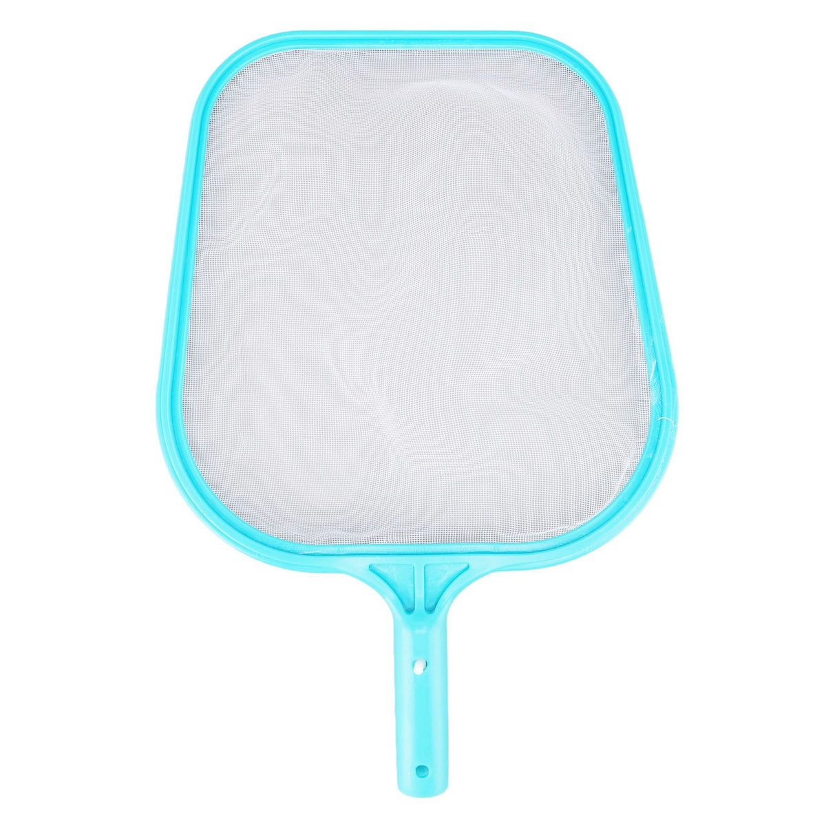 Pool Net Cyan Quick Cleaning Plastic Structure Nylon Material Pool Skimmer Leaf Net for Hot Tubs Fountains