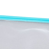 Pool Net Cyan Quick Cleaning Plastic Structure Nylon Material Pool Skimmer Leaf Net for Hot Tubs Fountains