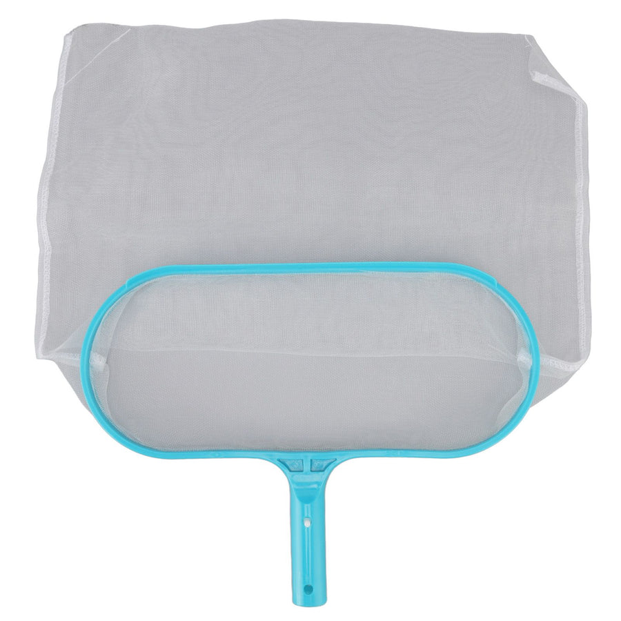 Pool Skimmer Net for Cleaning Swimming Pool Pond with Deep Fine Green Nylon Mesh Net Bag Fast Cleaning Easy Scoop Edge
