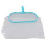 Pool Skimmer Net for Cleaning Swimming Pool Pond with Deep Fine Green Nylon Mesh Net Bag Fast Cleaning Easy Scoop Edge - Side View