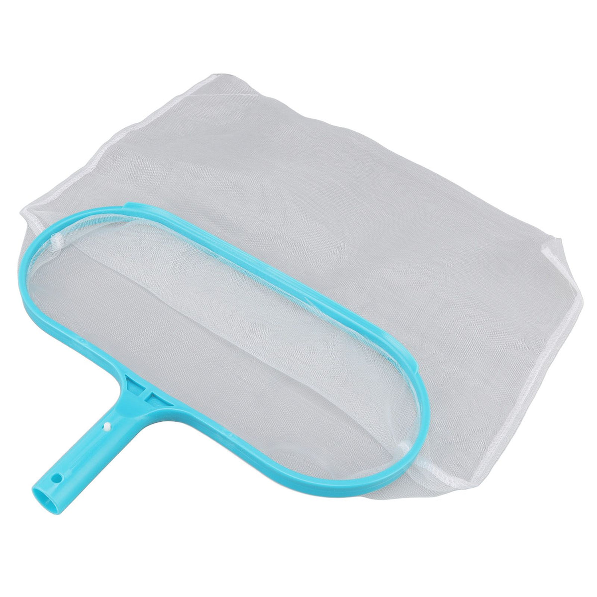 Pool Skimmer Net for Cleaning Swimming Pool Pond with Deep Fine Green Nylon Mesh Net Bag Fast Cleaning Easy Scoop Edge