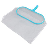Pool Skimmer Net for Cleaning Swimming Pool Pond with Deep Fine Green Nylon Mesh Net Bag Fast Cleaning Easy Scoop Edge