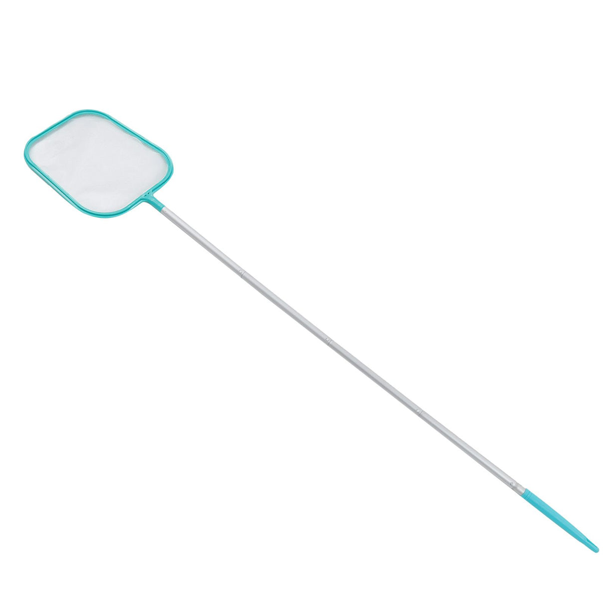 Pool Skimmer Net Detachable Lake Blue Professional Pool Cleaning Net with 5 Splicing Rods for Swimming Pool Fountains