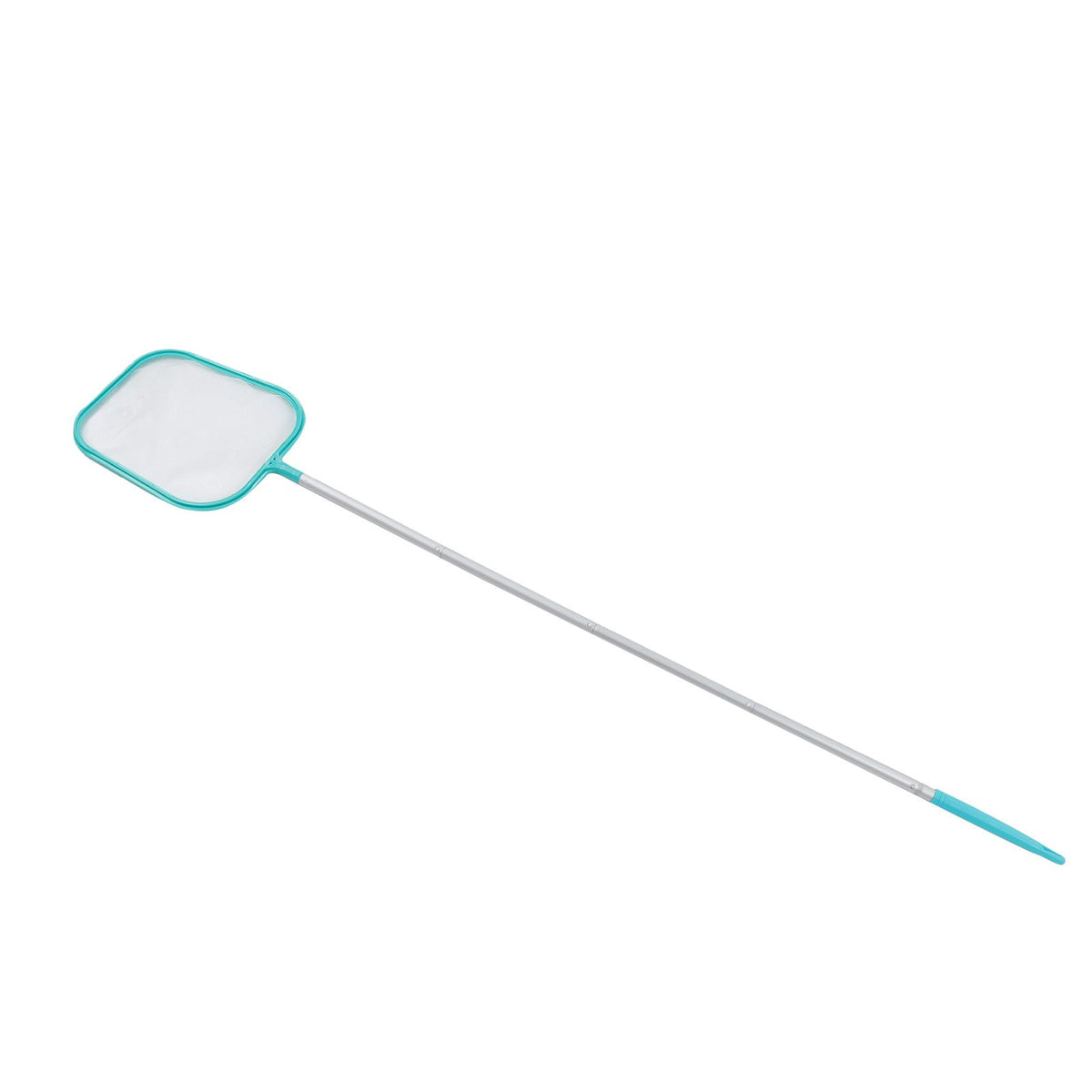 Pool Skimmer Net Detachable Lake Blue Professional Pool Cleaning Net with 5 Splicing Rods for Swimming Pool Fountains