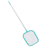 Pool Skimmer Net Detachable Lake Blue Professional Pool Cleaning Net with 5 Splicing Rods for Swimming Pool Fountains
