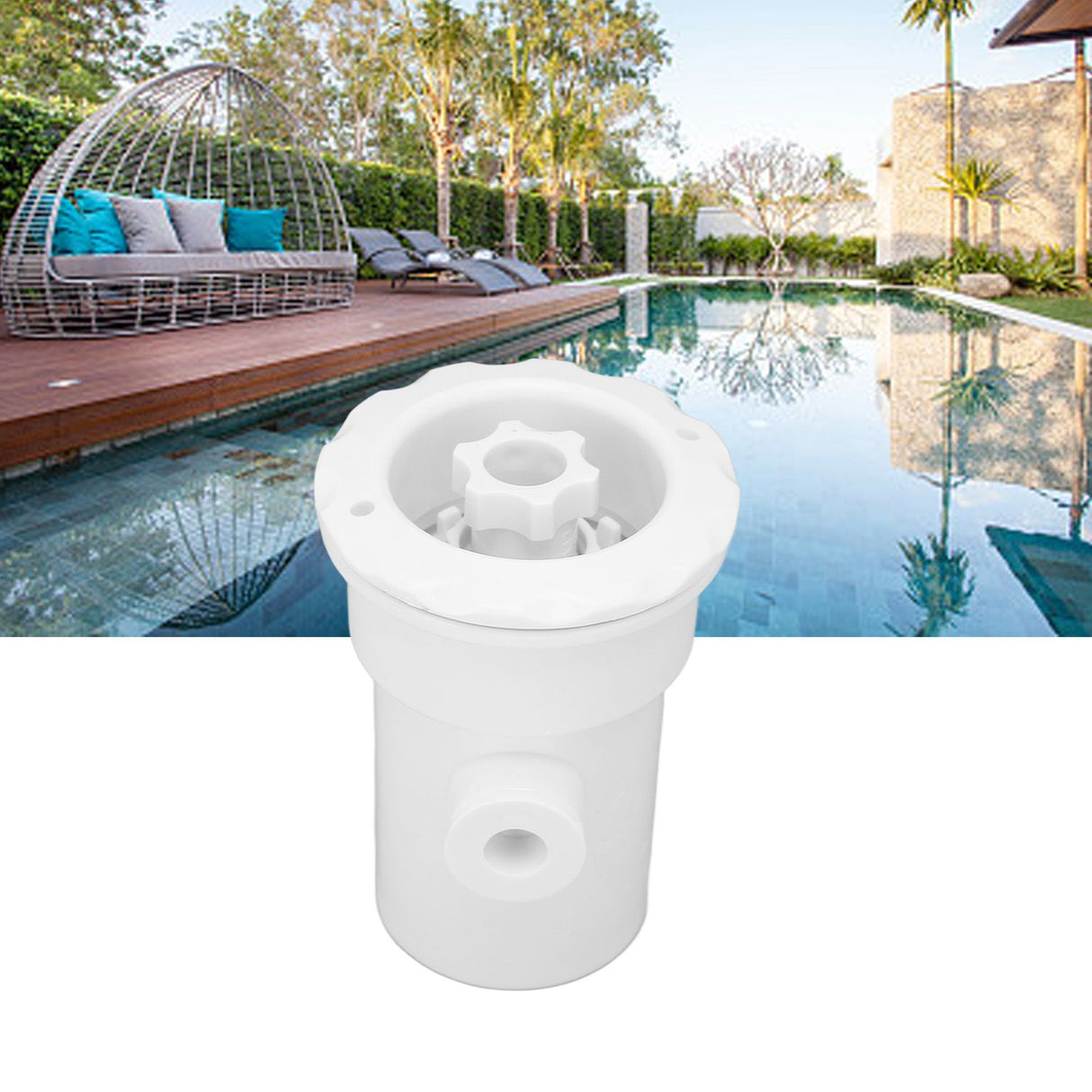 G2 Massage Nozzle Replacement Beautiful Durable Swim SPA Massage Nozzle for Swimming Pool and Massage Pool