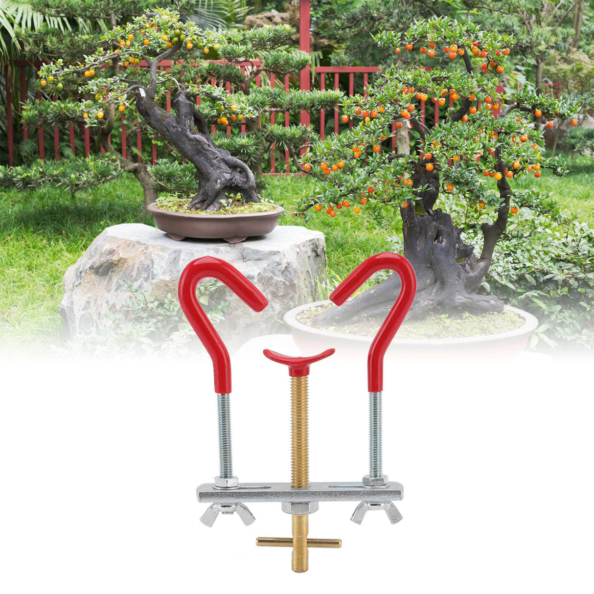 Branch Bender Prevent Slip Carbon Steel DIY Shaping Tree Trunk Adjuster Tool for Bonsai Gardening