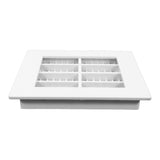 Floor Drain Cover Quadrate Multipurpose Swimming Pool Main Drainage Port for Spa Pool - Rear View