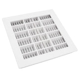 SP‑1031 Pool Main Drain 25.3x25.3cm Replacement Pool Square Main Drain for Swimming Pools Massage Pools SPA Pools White - 45-Degree Angle