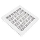 SP‑1031 Pool Main Drain 25.3x25.3cm Replacement Pool Square Main Drain for Swimming Pools Massage Pools SPA Pools White - Rear View