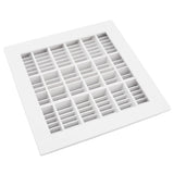 SP‑1031 Pool Main Drain 25.3x25.3cm Replacement Pool Square Main Drain for Swimming Pools Massage Pools SPA Pools White