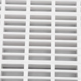 SP‑1031 Pool Main Drain 25.3x25.3cm Replacement Pool Square Main Drain for Swimming Pools Massage Pools SPA Pools White - Extra Image