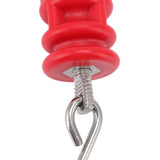 Lane Line Tensioner Scratch Proof Stainless Steel S Hook Lane Rope Tightener for Swimming Pool