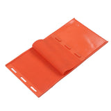 2pcs 5.4mm Beeswax Press Sheet Mould Foundation Foldable Silicone Beeswax Mold for Beekeeping Orange - Side View