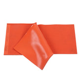 2pcs 5.4mm Beeswax Press Sheet Mould Foundation Foldable Silicone Beeswax Mold for Beekeeping Orange