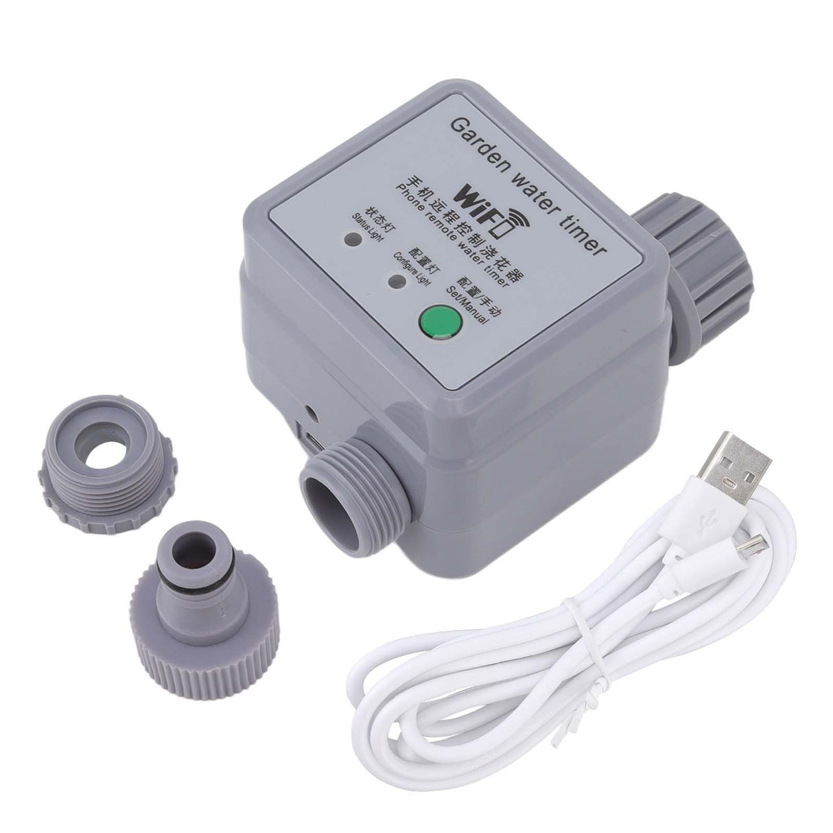 Smart Sprinkler Water Timer Automatic Watering Remote Control USB Power Supply Irrigation Timer for Courtyards Balconies