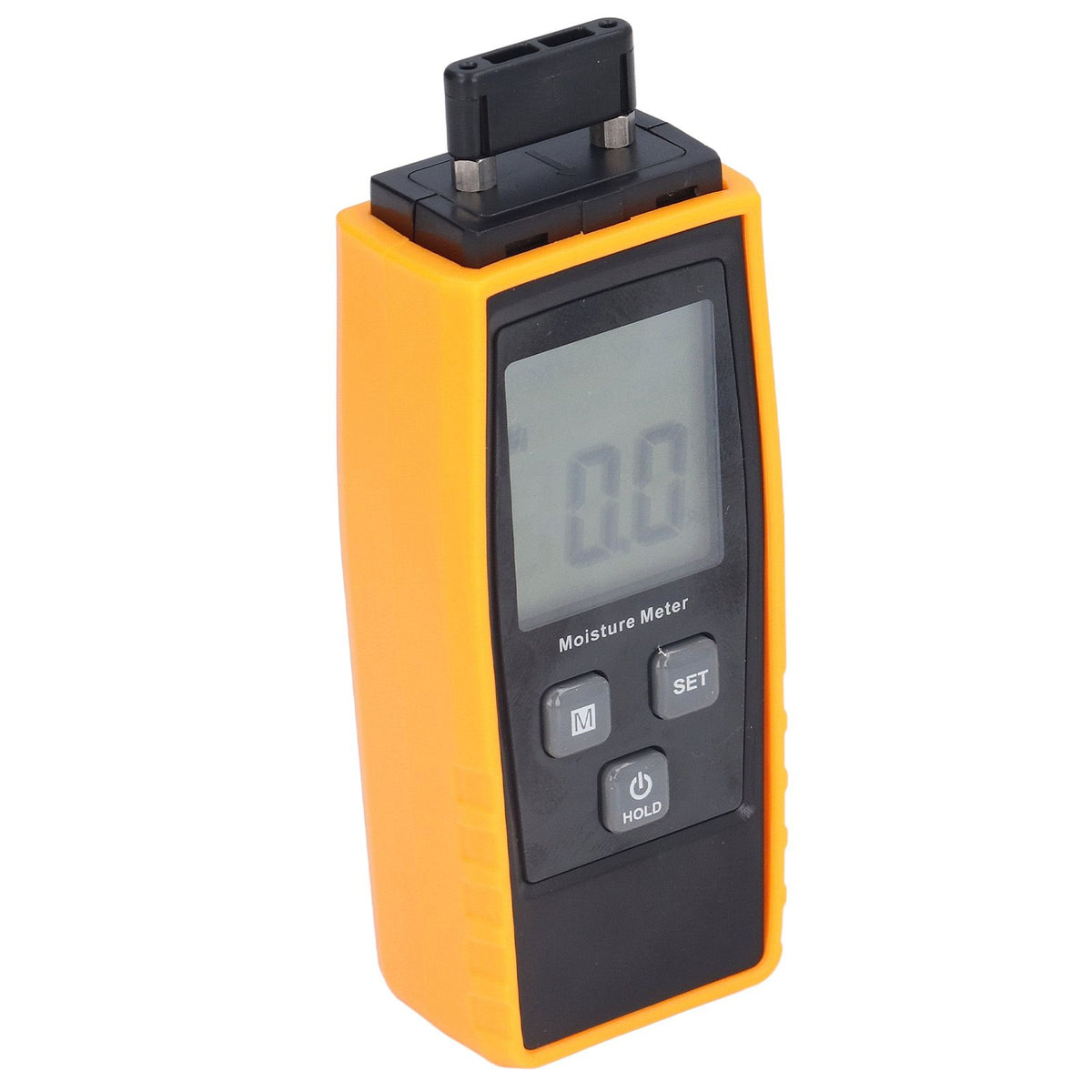 Wood Moisture Meter High Accuracy Easy to Read Portable Digital Moisture Detector for Woodworking Building Construction