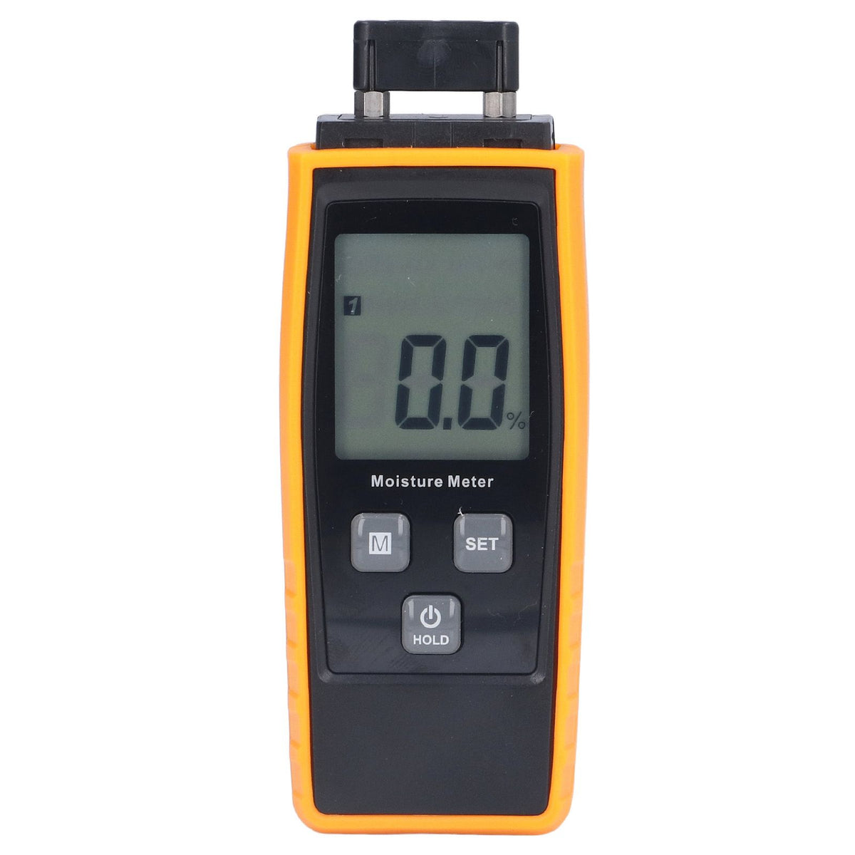 Wood Moisture Meter High Accuracy Easy to Read Portable Digital Moisture Detector for Woodworking Building Construction