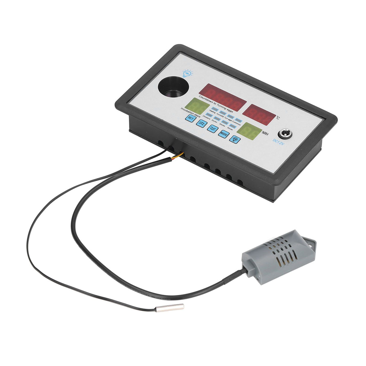 Intelligent Incubator Thermostat Automatic Egg Incubator Controller Thermostat for Eggs Duck Eggs Goose Eggs 12V