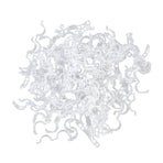300Pcs Plastic Tomato Clips Good Fixation Support Reusable Plant Support Clips for Various Vegetables Flowers 50 Pcs/ Pack
