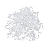 300Pcs Plastic Tomato Clips Good Fixation Support Reusable Plant Support Clips for Various Vegetables Flowers 50 Pcs/ Pack