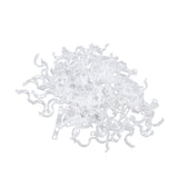 300Pcs Plastic Tomato Clips Good Fixation Support Reusable Plant Support Clips for Various Vegetables Flowers 50 Pcs/ Pack - 45-Degree Angle