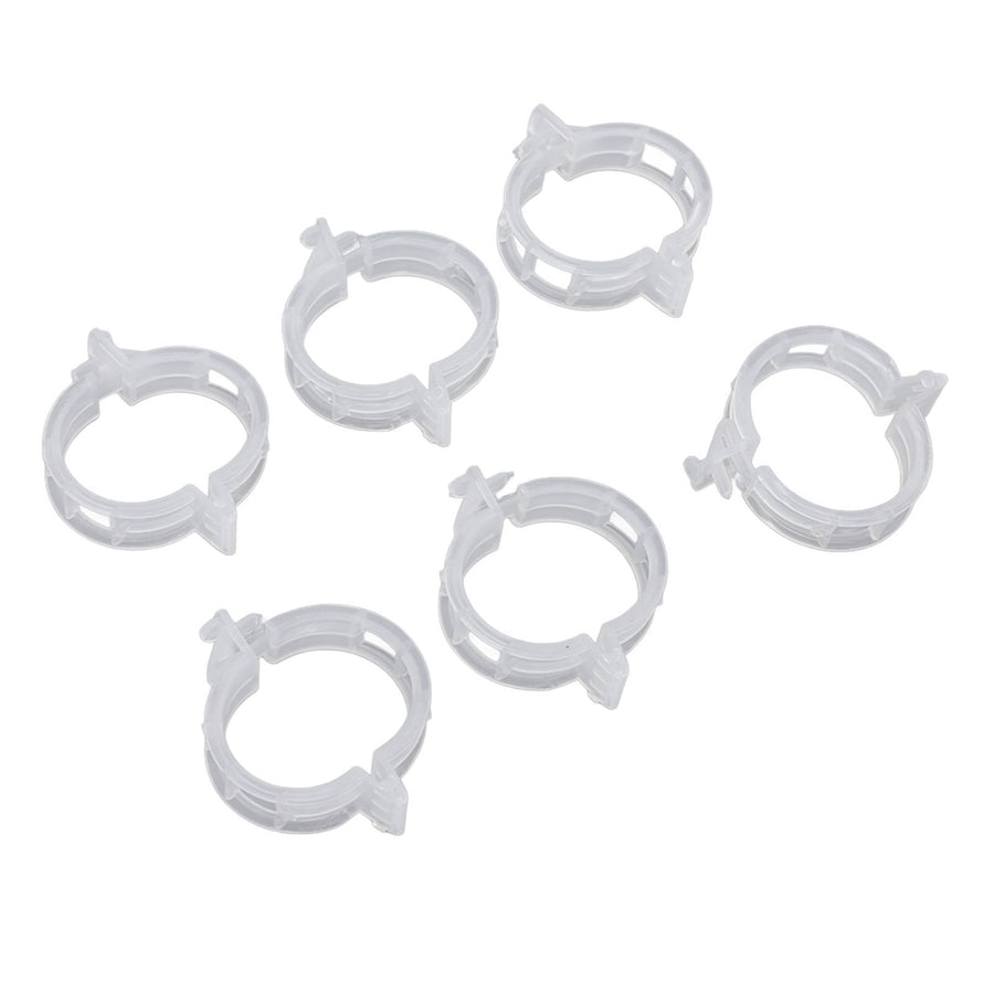 300Pcs Plastic Tomato Clips Good Fixation Support Reusable Plant Support Clips for Various Vegetables Flowers 50 Pcs/ Pack