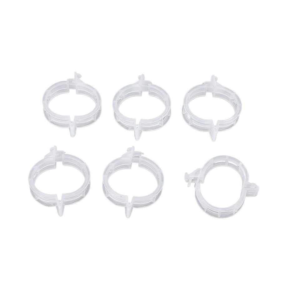 300Pcs Plastic Tomato Clips Good Fixation Support Reusable Plant Support Clips for Various Vegetables Flowers 50 Pcs/ Pack