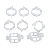 300Pcs Plastic Tomato Clips Good Fixation Support Reusable Plant Support Clips for Various Vegetables Flowers 50 Pcs/ Pack - Extra Image