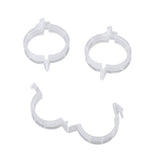 300Pcs Plastic Tomato Clips Good Fixation Support Reusable Plant Support Clips for Various Vegetables Flowers 50 Pcs/ Pack - Extra Image