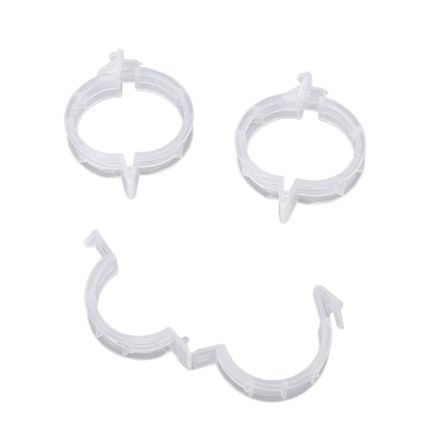 300Pcs Plastic Tomato Clips Good Fixation Support Reusable Plant Support Clips for Various Vegetables Flowers 50 Pcs/ Pack