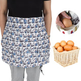 Eggs Apron Eggs Collecting Gathering Holding Apron for Chicken Hense Duck Goose Adult Style L