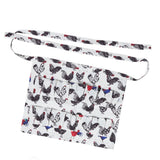 Eggs Apron Eggs Collecting Gathering Holding Apron for Chicken Hense Duck Goose Adult Style L Modèle 2 - Top-Down View