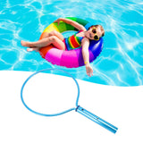 Pool Emergency Hook Round Aluminium Alloy Safety Hook for Swimming Pool Water Park - Extra Image