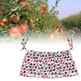Garden Apron Waterproof Adjustable Waistband Hands Free Fruit Harvesting Apron for Weeding Vegetable Gathering