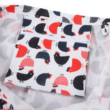 Garden Apron Waterproof Adjustable Waistband Hands Free Fruit Harvesting Apron for Weeding Vegetable Gathering