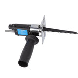 Electric Reciprocating Saw Portable Handheld Electric Drill Saw with Lock Button for Cutting Wood