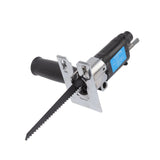Electric Reciprocating Saw Portable Handheld Electric Drill Saw with Lock Button for Cutting Wood