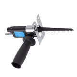 Electric Reciprocating Saw Portable Handheld Electric Drill Saw with Lock Button for Cutting Wood