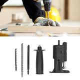 Reciprocating Saw Adapter Professional Electric Saw Conversion Head for Wood Metal Cutting