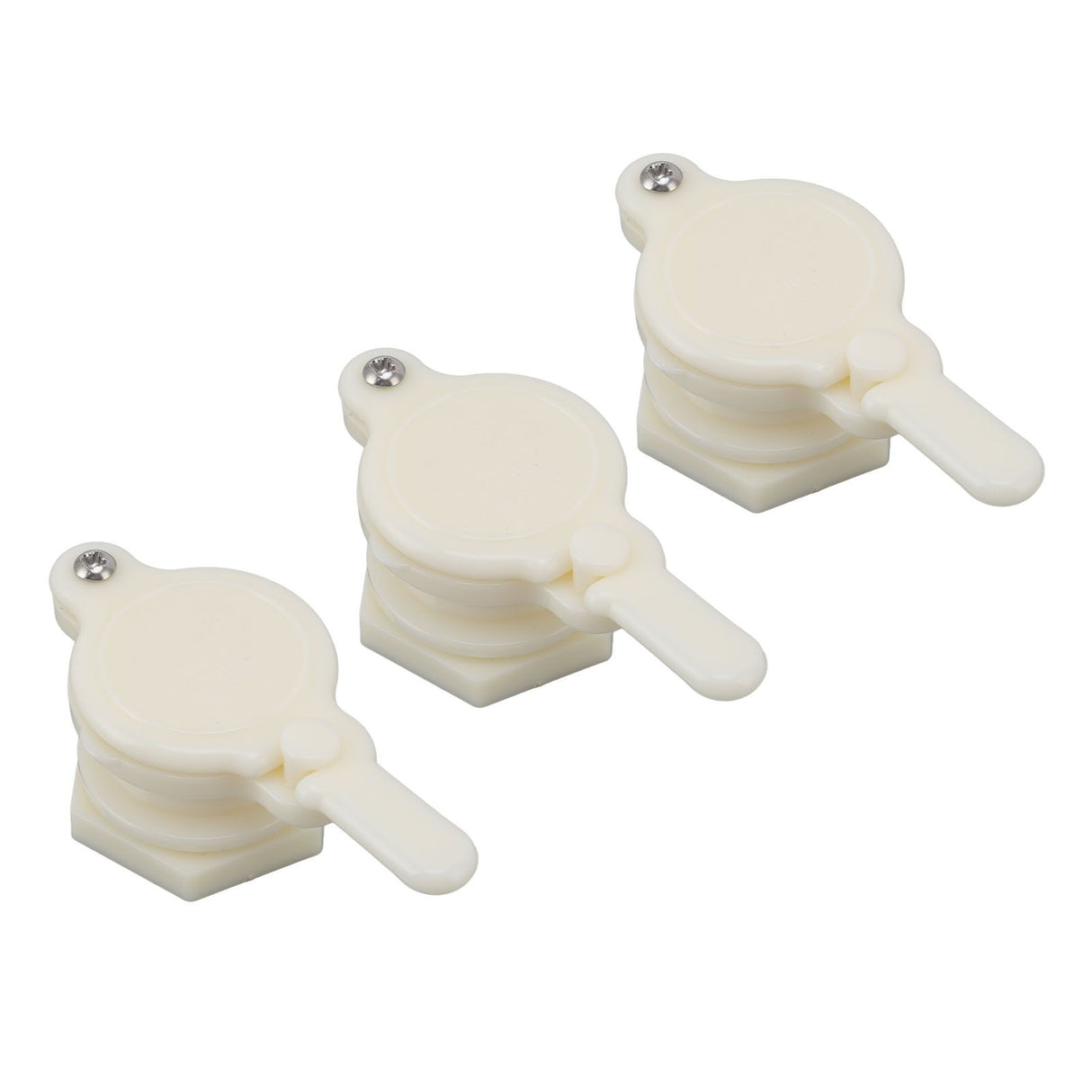 3pcs Beekeeping Integrated Honey Gate Extractor Plastic Honey Gate Valve for Beekeeping Accessory
