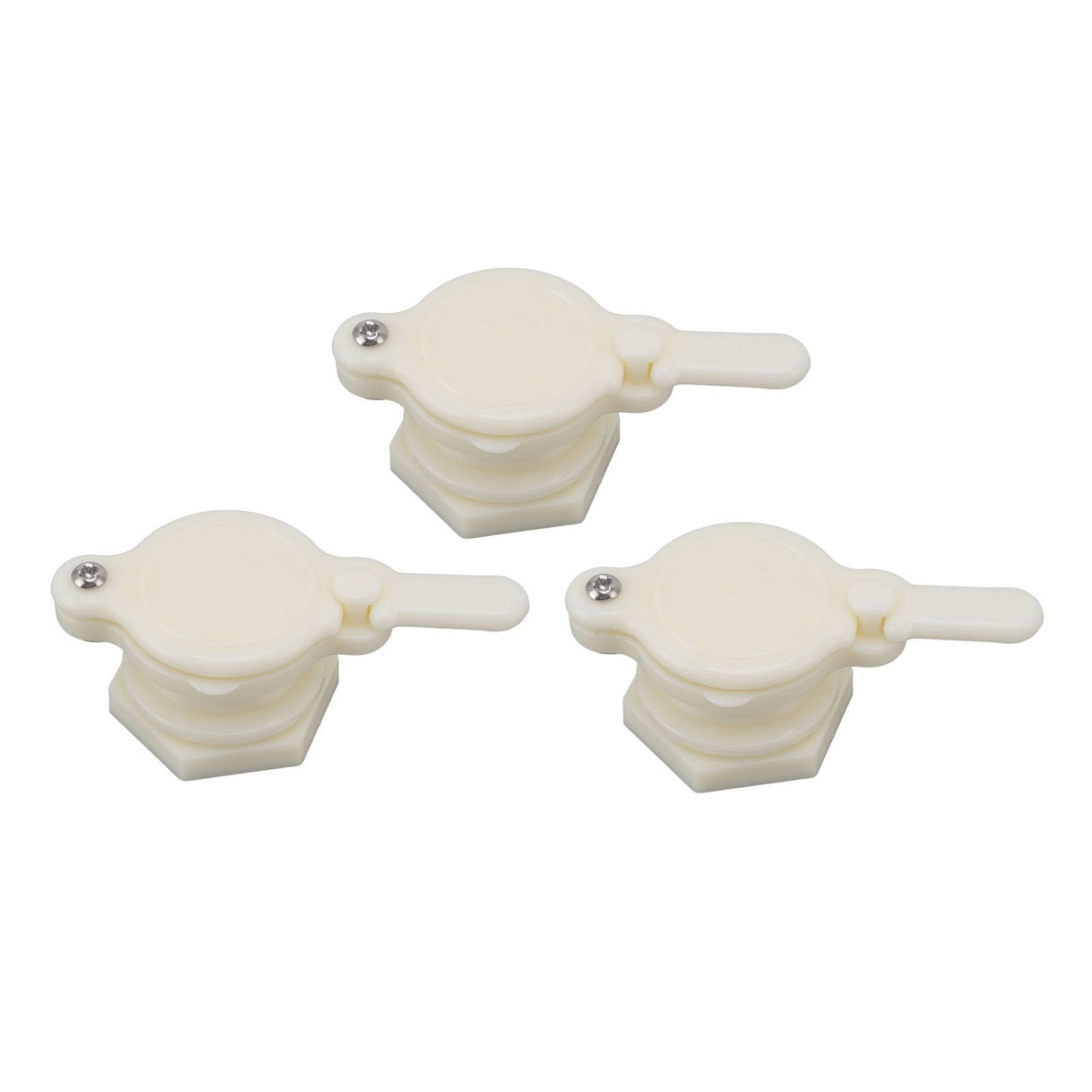 3pcs Beekeeping Integrated Honey Gate Extractor Plastic Honey Gate Valve for Beekeeping Accessory