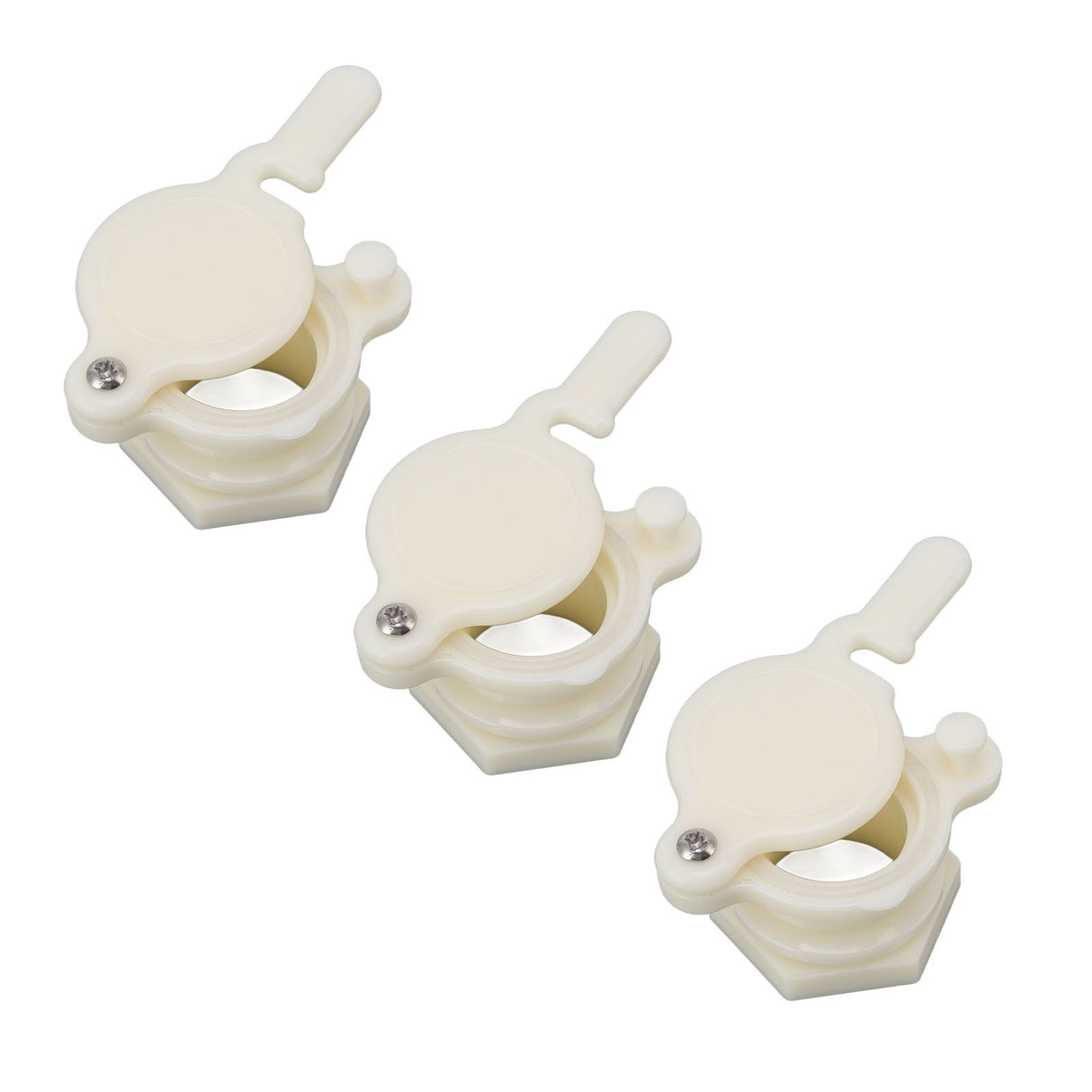 3pcs Beekeeping Integrated Honey Gate Extractor Plastic Honey Gate Valve for Beekeeping Accessory