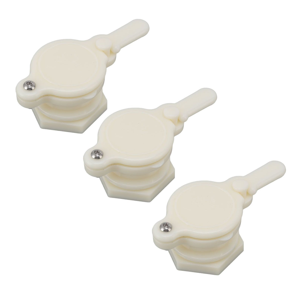 3pcs Beekeeping Integrated Honey Gate Extractor Plastic Honey Gate Valve for Beekeeping Accessory