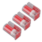 3Pcs Queen Bee Marking Cage Catcher Plastic One Handed Bee Queen Marker Bottle Beekeeping Tools for Beekeepers Red