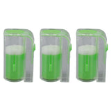 3Pcs Queen Bee Marking Cage Catcher Plastic One Handed Bee Queen Marker Bottle Beekeeping Tools for Beekeepers Green