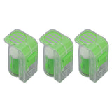 3Pcs Queen Bee Marking Cage Catcher Plastic One Handed Bee Queen Marker Bottle Beekeeping Tools for Beekeepers Green