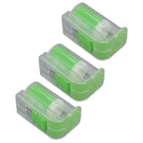 3Pcs Queen Bee Marking Cage Catcher Plastic One Handed Bee Queen Marker Bottle Beekeeping Tools for Beekeepers Green - Close-Up Angle