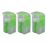 3Pcs Queen Bee Marking Cage Catcher Plastic One Handed Bee Queen Marker Bottle Beekeeping Tools for Beekeepers Green