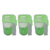 3Pcs Queen Bee Marking Cage Catcher Plastic One Handed Bee Queen Marker Bottle Beekeeping Tools for Beekeepers Green